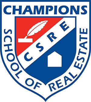 Champions School of Real Estate Shield Logo