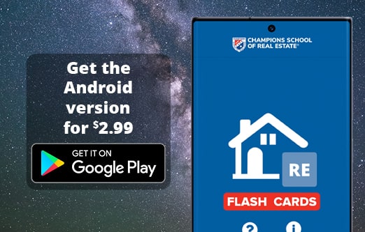 Flashcard App available on the Google Play Store