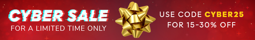 Pencil banner - Cyber sale