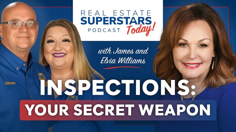 Podcast Thumbnail - The Inspection Advantage: Value, Realtor Success & Doubling Your Business | James & Elvia Williams