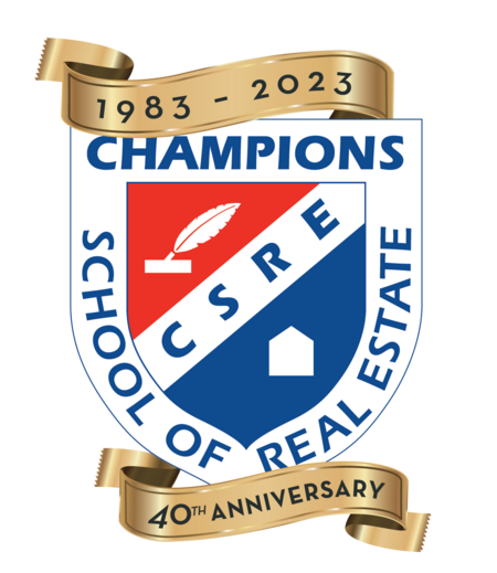 Champions School of Real Estate 40th Anniversary Logo